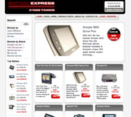 Sat Nav Express Screenshot